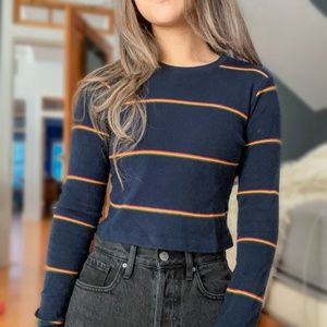 Brandy Melville Navy Long Sleeve